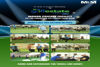 Enjoy Indoor Cricket Facility at M3M Golf Estate Fairway West, Gurugram